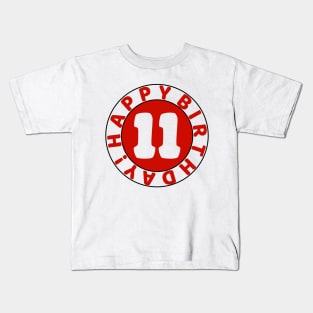 Happy 11th birthday Kids T-Shirt